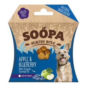 Soopa healthy bites vegán jutalomfalat alma és kékáfonya 50g