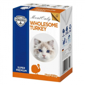 Büngener Meat Only Cat monoprotein (tanyasi pulykahús) nedves eledel 185g