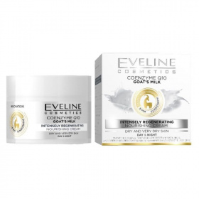 Eveline nature line coenzyme q10+kecsketejes intenzív regeneráló arckrém 50ml