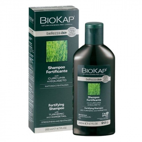 Biokap Bellezza bio Erősítő sampon kurkumával és zsurlóval 200ml