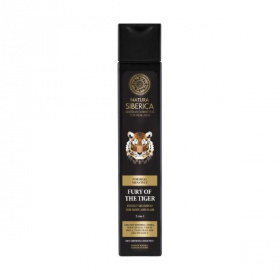 Natura Siberica for Real Men Only Fury of the Tiger energetizáló sampon és tusfürdő férfiaknak 250ml