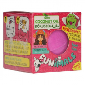 Funimals have fun fürdőgolyó (Pretty Princess, Pink) 100g