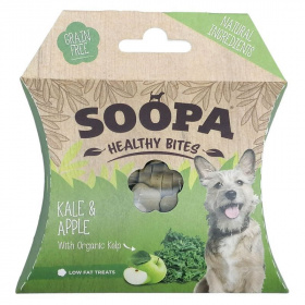 Soopa healthy bites vegán jutalomfalat (fodros kel és alma) 50g