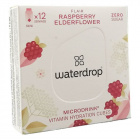 Waterdrop microdrink flair (málna, bodzavirág, hársfavirág ízesítéssel) 12db 