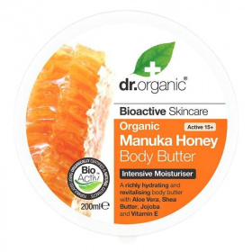 Dr.Organic Testápoló vaj bio manuka mézzel 200ml