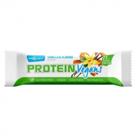 Maxsport protein szelet (vegán, vanília és mandula) 40g