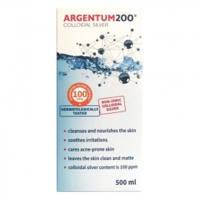 Argentum200 ezüstkolloid 100ppm 500ml