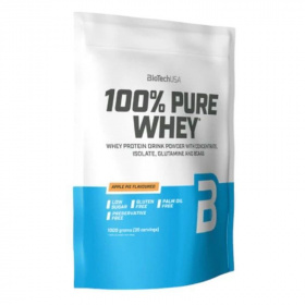 BioTechUSA 100% Pure Whey (almás pite) tejsavó fehérjepor 1000g