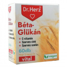 Dr. Herz béta-glükán+szerves cink, szelén+c-vitamin vegán kapszula 60db 