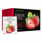 Herbária fekete tea filteres eper 20db 