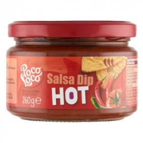 Poco Loco salsa dip szósz hot 260g