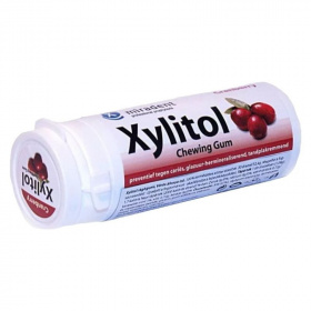 Miradent xylitol rágógumi vörös áfonya 30db