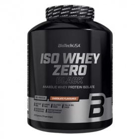 BioTechUSA Iso Whey Zero Black (csokoládé) tejsavó fehérjepor 2270g