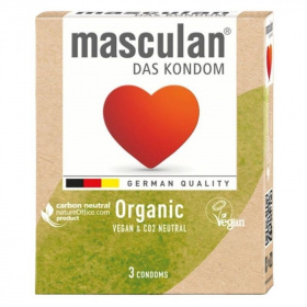 Masculan óvszer (Organic vegán) 3db