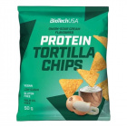 Biotech protein tortilla chips hagymás-tejfölös 50g 