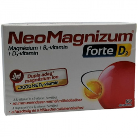 NeoMagnizum Forte D3 magnézium tabletta 50db