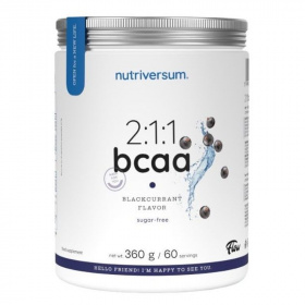 Nutriversum Flow 2:1:1 BCAA Sugar Free Blackcurrant italpor 360g