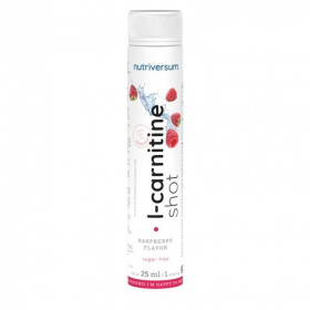 Nutriversum Flow Liquid L-Carnitine Raspberry ivóampulla (20x25ml) 20db