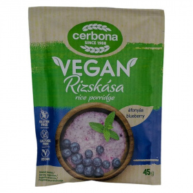 Cerbona vegán rizskása (áfonya) 45g