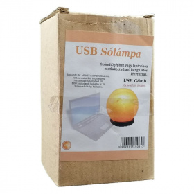 Himalája Sóház USB gömb sólámpa 1db