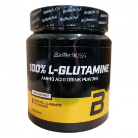 BioTechUSA 100% l-glutamine ízesítés nélküli italpor 240g