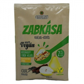 Oligolife vegán zabkása édesítőszerekkel - körte-fahéj 65g