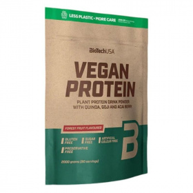 BioTechUSA Vegan Protein (erdei gyümölcs) fehérjepor 2000g