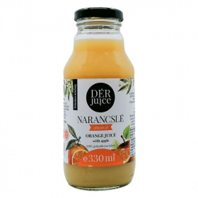 Dér Juice narancslé almával (100%) 330ml