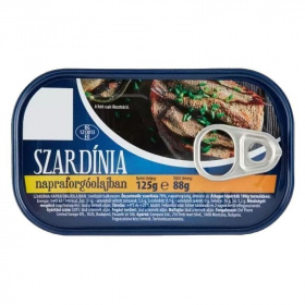 Compass szardínia napraforgóolajban 125g