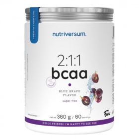 Nutriversum Flow 2:1:1 BCAA Sugar Free Blue Grape italpor 360g