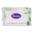 Violeta nedves toalett papír (hemocare aranyeres tünetek kezelésének kiegészítésére) 60db 