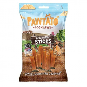 Pawtato Tubes vegán jutalomfalat (kék áfonya) 120g