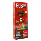 Bob Snail gyümölcs snack étcsokoládéban (alma-meggy) 30g 
