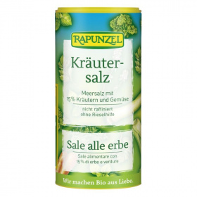 Rapunzel zöldfűszersó szóródobozban 125g