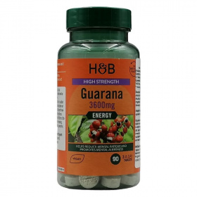 H&B Guarana (3600mg) tabletta 90db