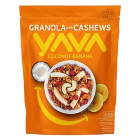 Yava granola kókusz-banán 400g