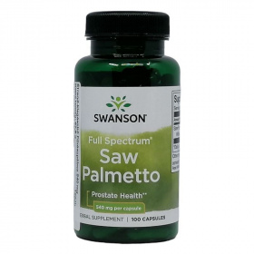 Swanson Saw Palmetto (fűrészpálma) 540mg kapszula 100db