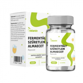 Netamin Fermentált Szűretlen Almaecet 400mg kapszula 60db