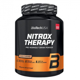 BioTechUSA NitroX Therapy (őszibarack) italpor 680g