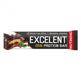 Nutrend excelent protein bar choco-nougat-cranberry 85g