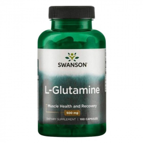 Swanson L-Glutamine 500mg kapszula 100db